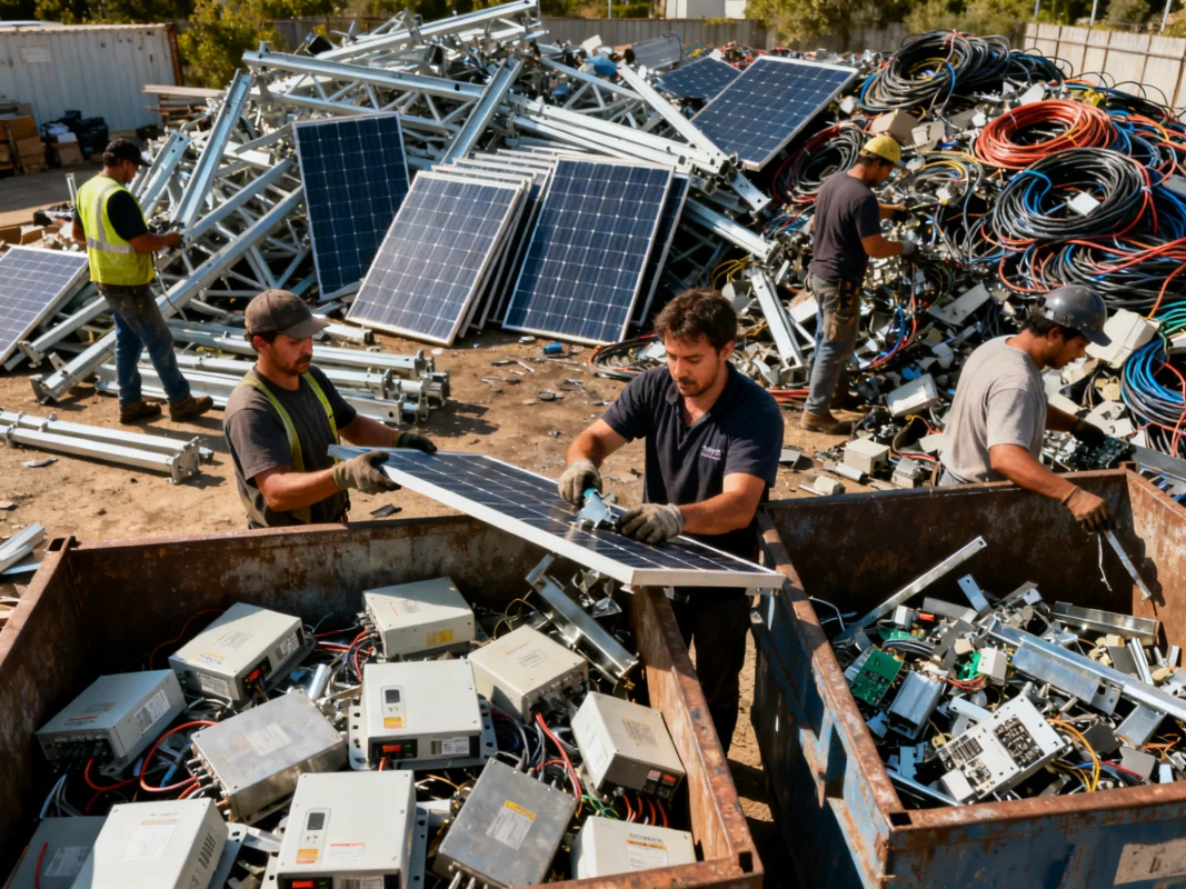 utylizacja paneli fotowoltaicznych