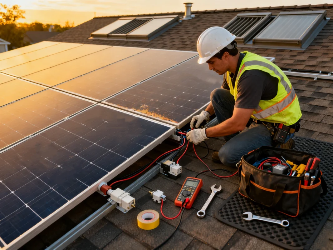 używane panele fotowoltaiczne