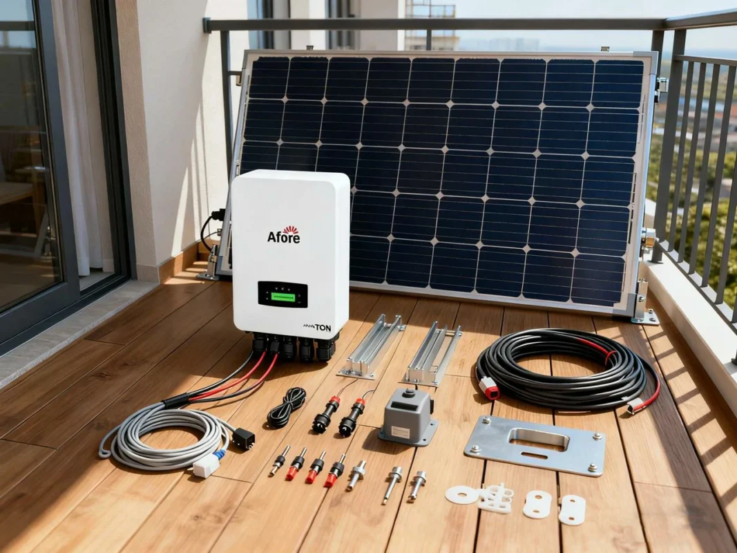 fotowoltaika na balkonie