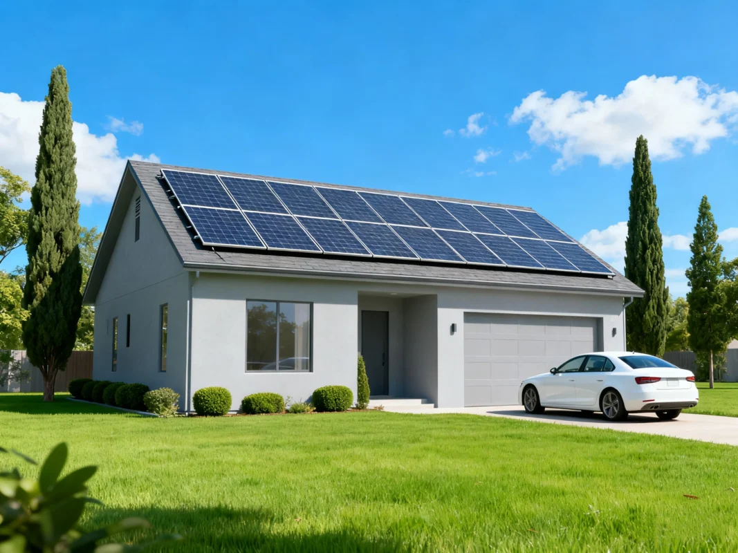 panele słoneczne na dach