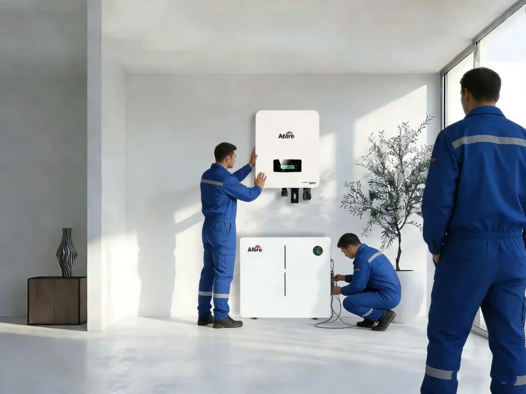 instalacja fotowoltaiczna z magazynem energii