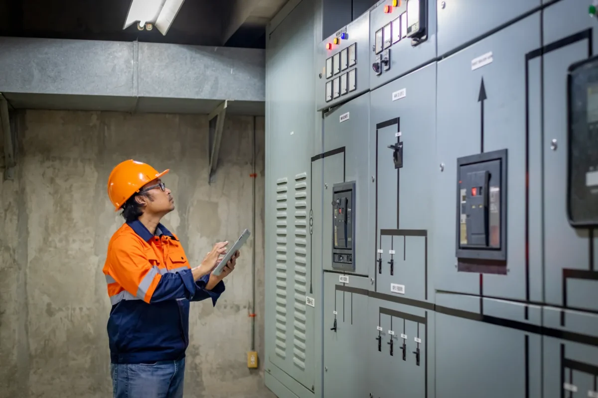 Przegląd instalacji elektrycznej i sprawdzanie pracy falowników w obiekcie