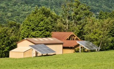 schemat instalacji fotowoltaicznej off grid