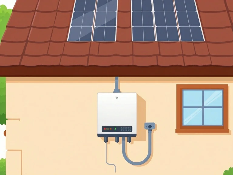 how does a solar inverter work