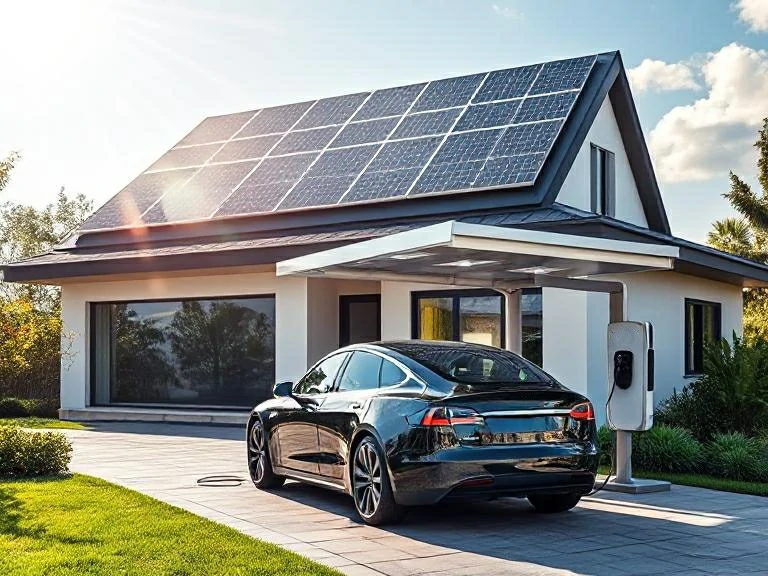 can you charge a tesla with solar panels