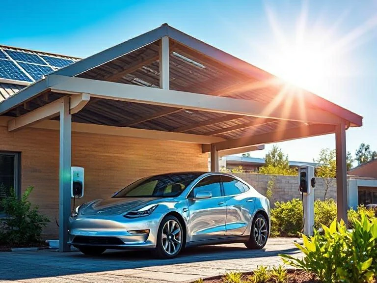 Заряджаємо Tesla за допомогою сонячних панелей: Заощаджуємо гроші, стаємо "зеленими