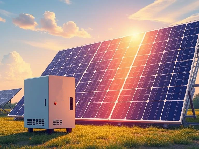 solar inverter with battery charger